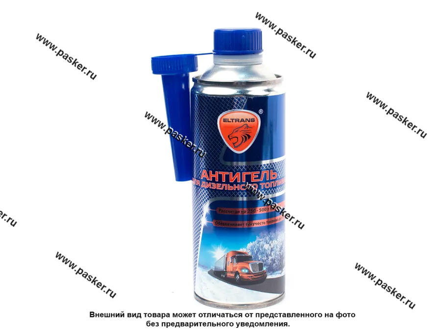 Присадка Антигель Diesel ELTRANS EL-1002.05 500мл на 250-500л