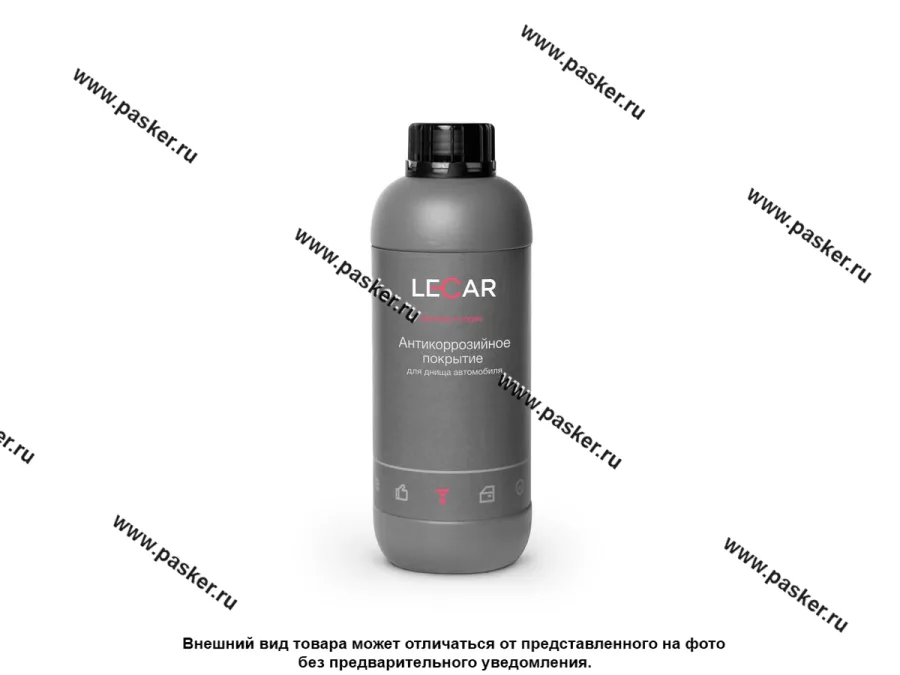 Антикоррозийное покрытие LECAR BODY, 1 л. для днища автомобиля