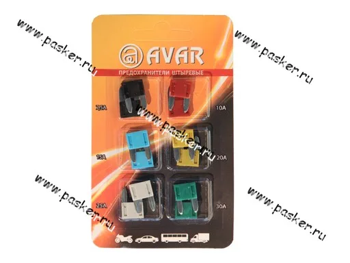 Предохранитель флажковый MINI AVAR 12шт 469.172.300