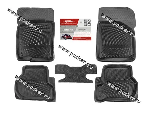 Коврики VW Polo седан с 2010г резиновые Балаково АО БРТ