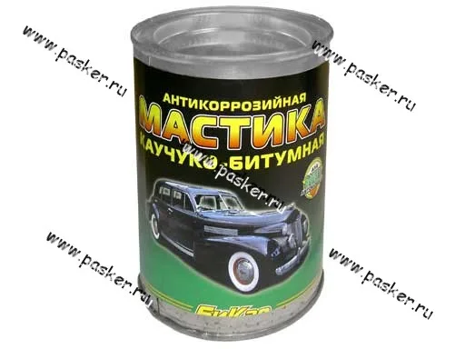Антикоррозийная Мастика Бикар 1,1л каучуко-битумная