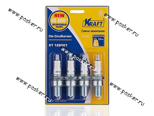 Свечи KRAFT 2101-07 KT126001 126001