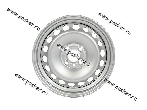 Диск колесный 15H2/6J/4*100/ЕТ40/d60,1 LADA Image LADA Largus Vesta серебро 99995-3101015-01