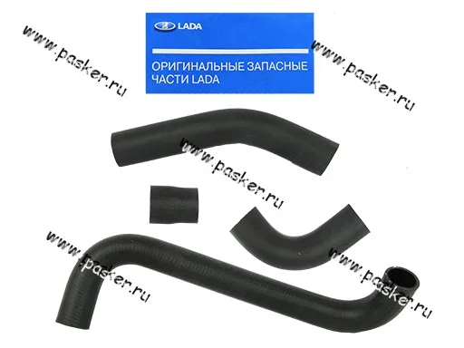 Патрубки радиатора 2105-07 4шт алюминиевый радиатор LADA Image