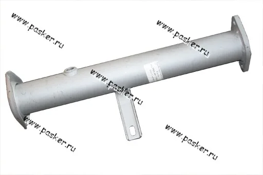 Труба промежуточная Газель Соболь дв.ЗМЗ-405 УМЗ-4216 ФОБОС вместо катализатора под 1 датчик 2233