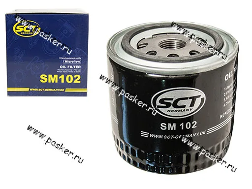 Фильтр масляный 2101-07 SCT SM102