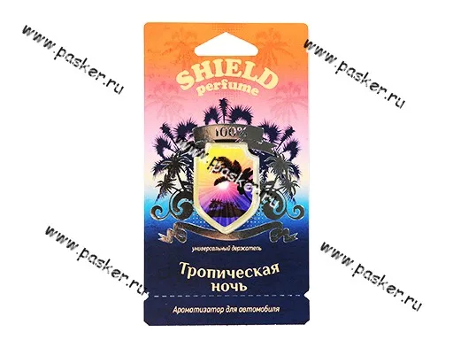 Ароматизатор FOUETTE Shield Perfume мембранный 5мл тропическая ночь S-9