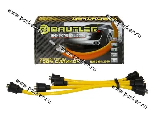 Провода свечные ГАЗ дв 406 BAUTLER силикон без наконечников BTL-4060IW
