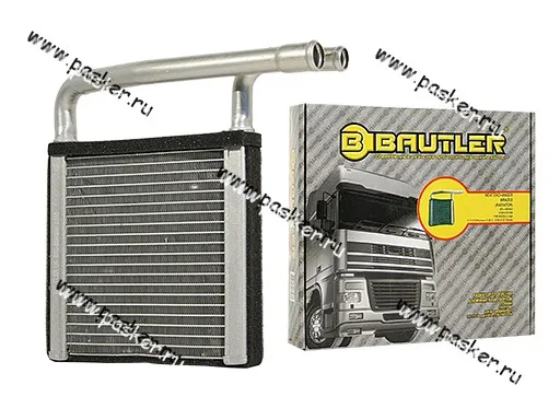 Радиатор печки 2190-2192 Granta 1117-1119 Калина 2 BAUTLER алюминиевый паяный BTL-0090BH