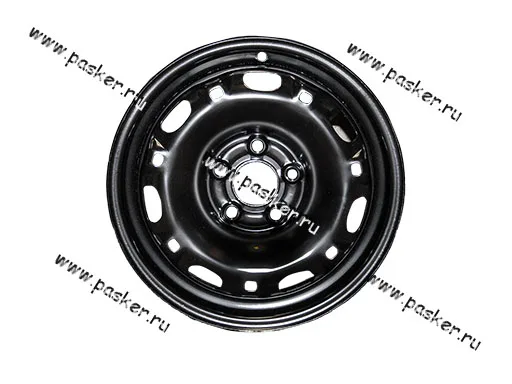 Диск колесный 14/5J/5*100/ET35/d57,1 Magnetto Volkswagen Polo Sedan черный 14016 AM