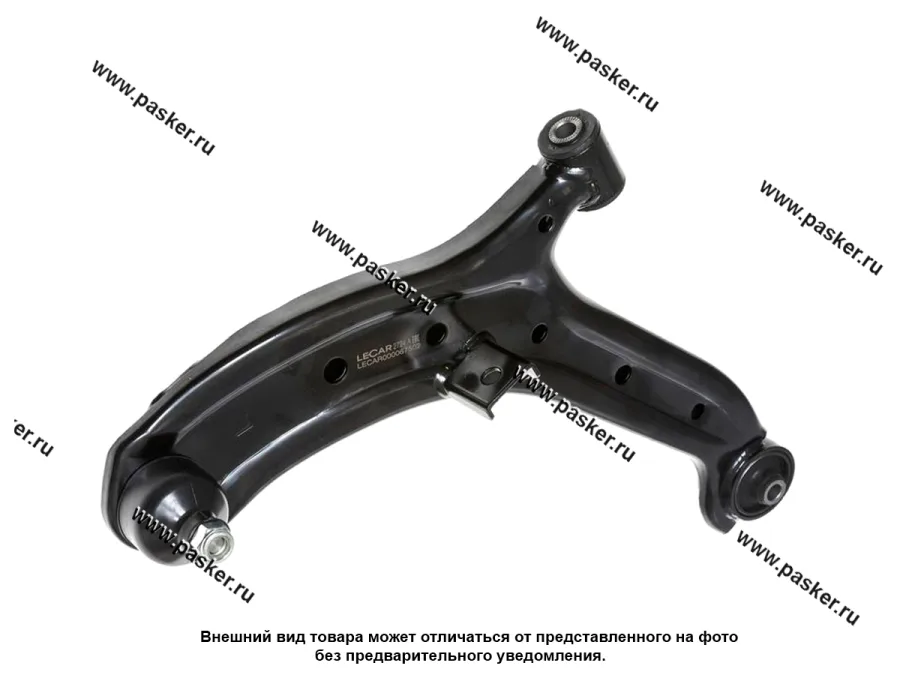 Рычаг подвески Hyundai Accent (LC) TagAZ 00- передний нижний левый LECAR LECAR000067502