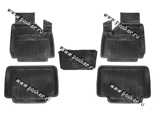 Коврики 2121-213 резиновые AgateK