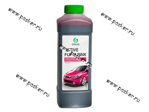 Шампунь для бесконтактной мойки GraSS Active Foam Pink 1л 113120