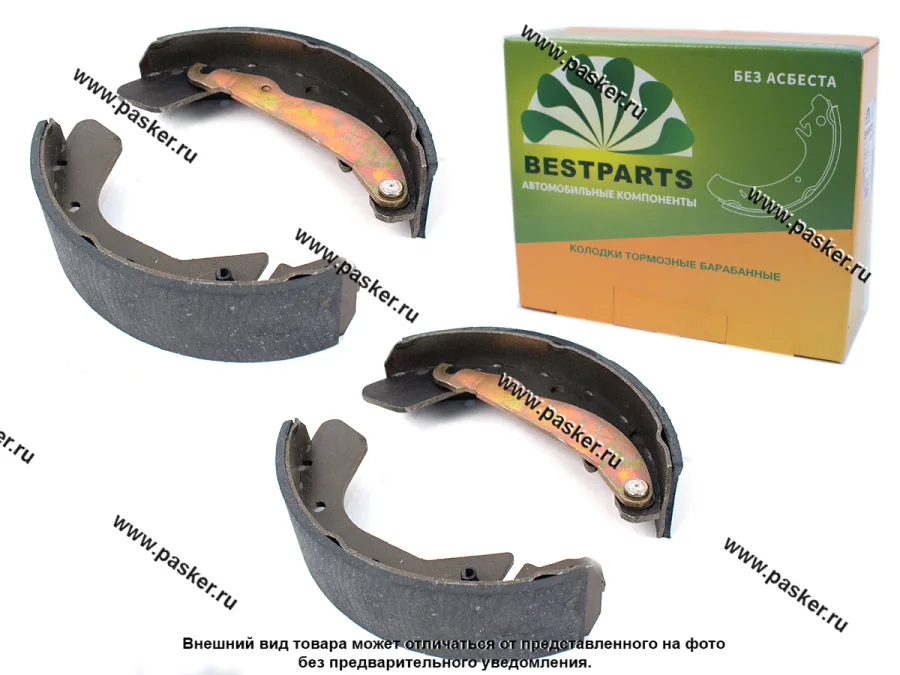 Колодки тормозные Daewoo Nexia Chevrolet Lacceti Lanos задние барабан BESTPARTS BP001339