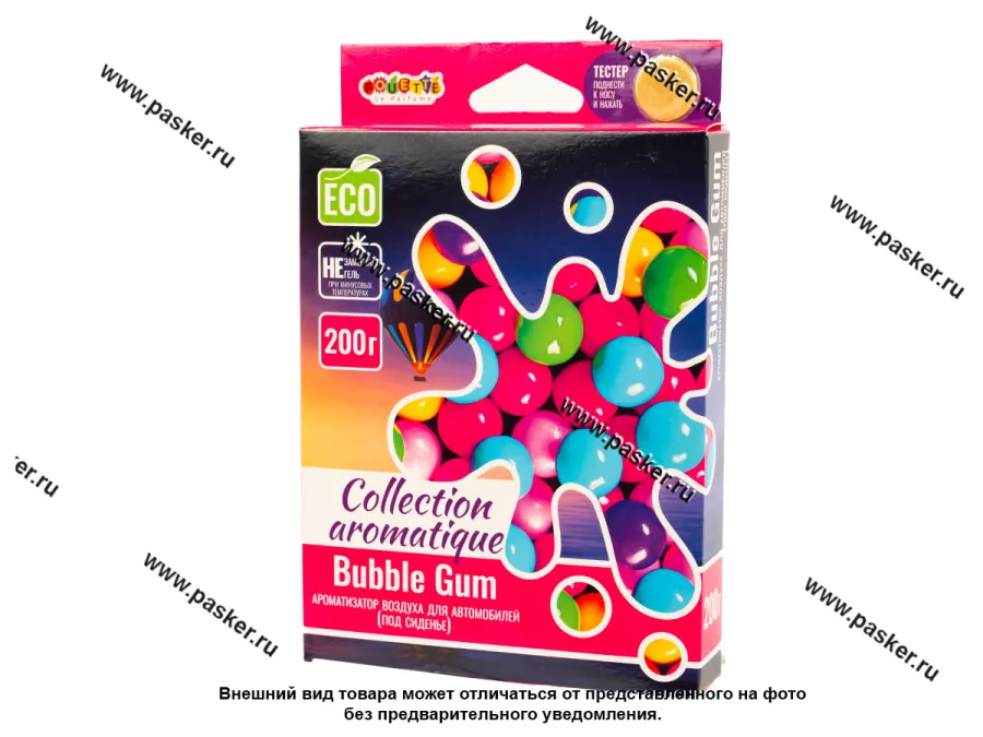 Ароматизатор FOUETTE Collection Aromatique под сиденье 200гр bubble gum CA-11