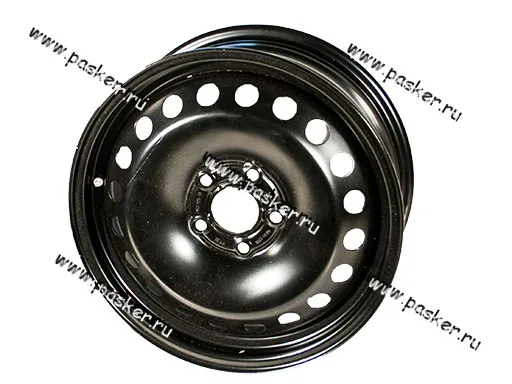 Диск колесный 16/6,5J/5*108/ET50/d63,3 Magnetto Ford Focus 3 черный 16009 AM