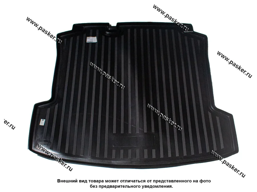 Коврик в багажник Volkswagen Polo 5 612 614 10-15, 15- седан пластик Comfort