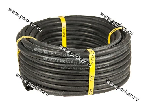 Шланг для охлаждающей жидкости АС 10*17.5-0.63МПа/EPDM 1м ANDYCAR H24 [упаковка 30 м]