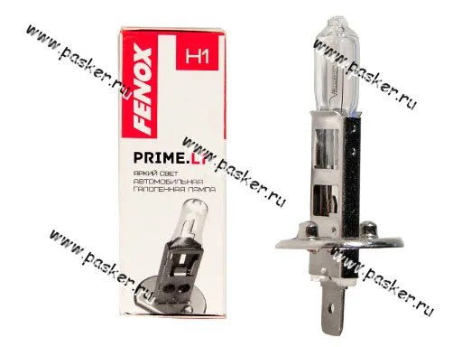 Лампа галоген 12V H1 55W P14.5s FENOX BH1000