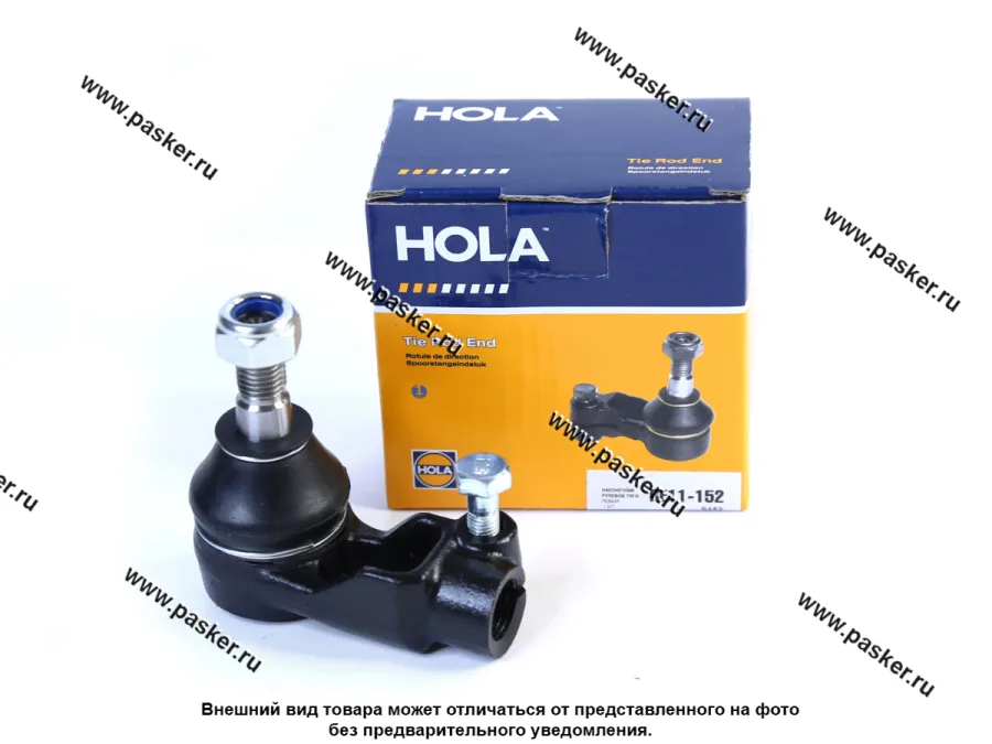 Рулевой наконечник Chevrolet Lanos Daewoo Espero Nexia OPEL Kadett E левый HOLA RE11-152