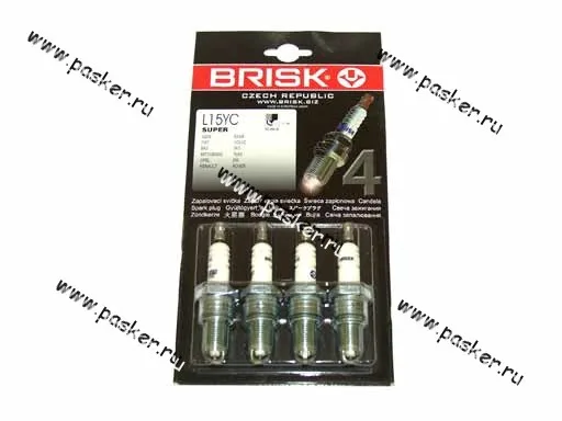 Свечи BRISK 2101-09 L15YC