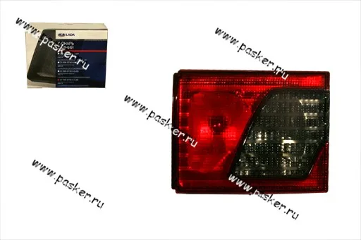 Фонарь задний 2110 12 правый квадрат 411.3776 темный LADA Image