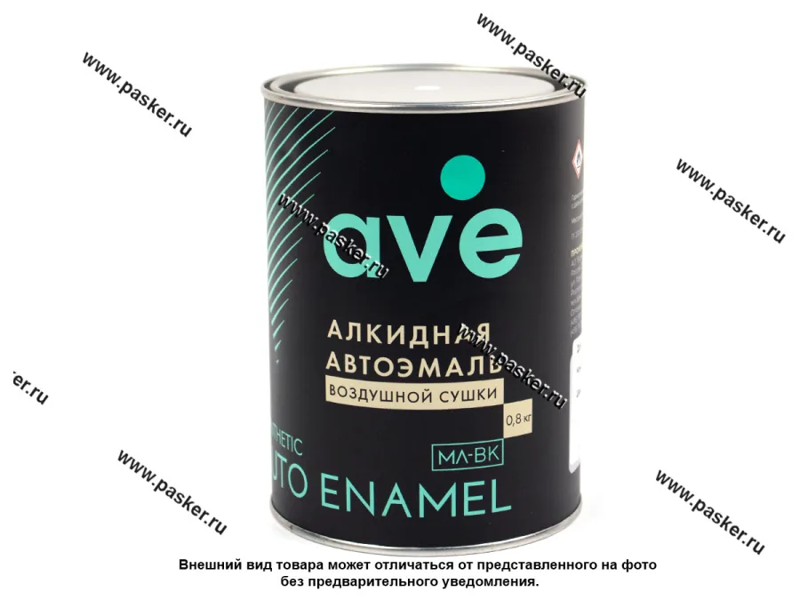 Краска 202 Белая AVE МЛ-ВК 0,8кг
