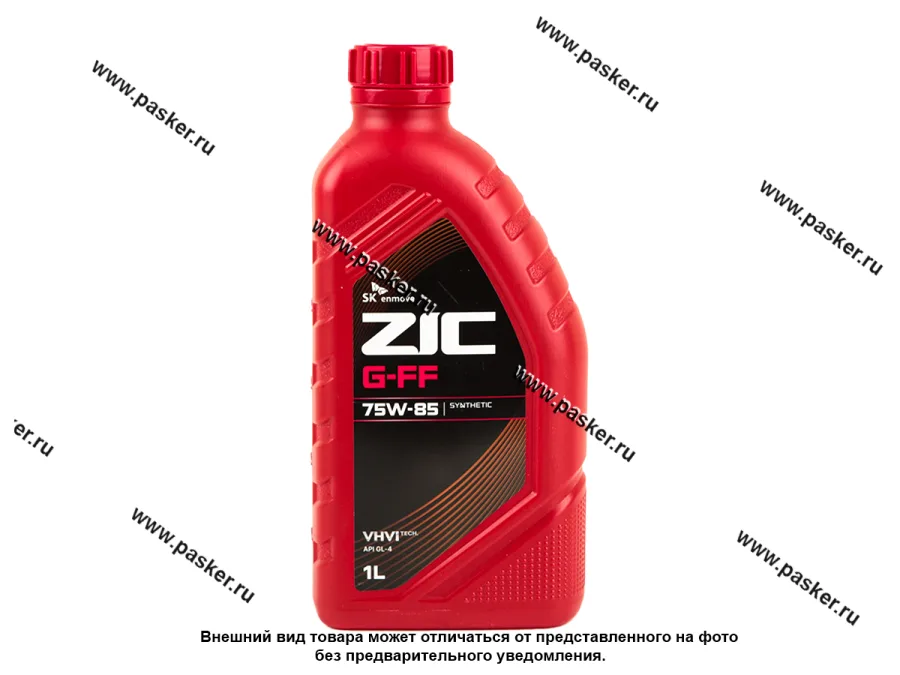 Масло ZIC 75W85 G-FF GL-4 1л син 132626