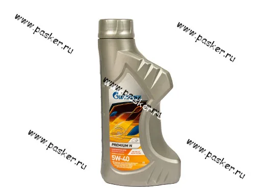Масло Gazpromneft  5W40 Premium N API SN/CF ACEA A3/B4  1л син