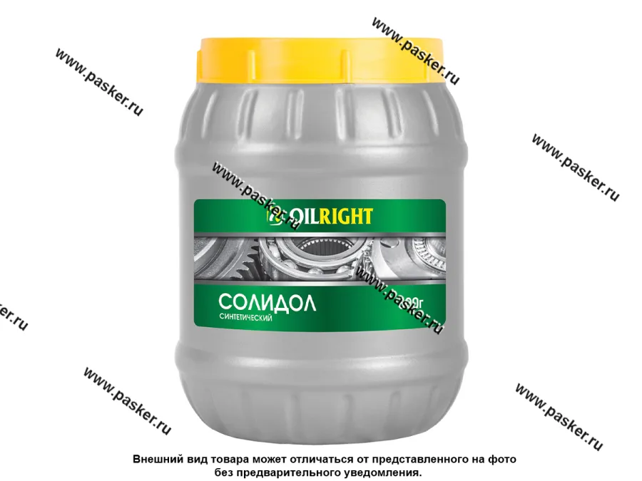 Смазка Солидол синтетический ОILRIGHT 800гр 6029