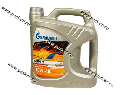 Масло Gazpromneft 10W40 Super API SG/CD   4л п/с