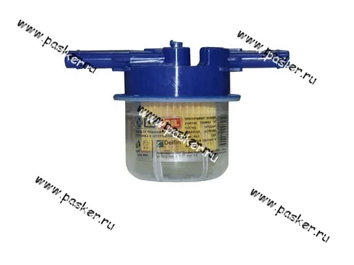 Фильтр топливный 2101-099 Волга LUX-OIL LX-03-T с отстойником