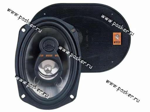 Колонки MYSTERY MJ 693 6х9 3-полосные коаксиальные 280Вт