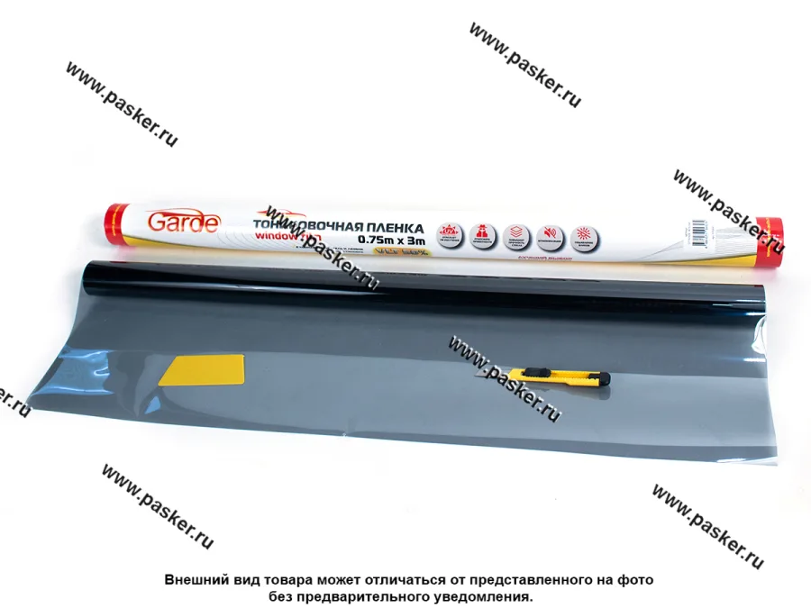 Пленка тонировочная Garde 0,75x3м черная 50% G75304