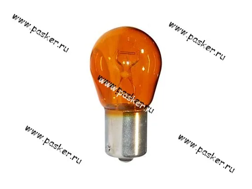 Лампа 12V21W BAU15s OSRAM 7507 желтая