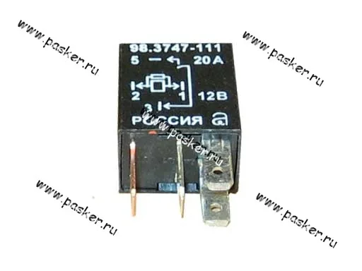 Реле 1118 Калина 2170 Priora AVAR 98.3747-111 4-х контактное