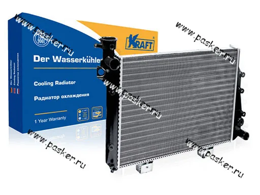 Радиатор 2105,07 KRAFT алюминиевый 104009