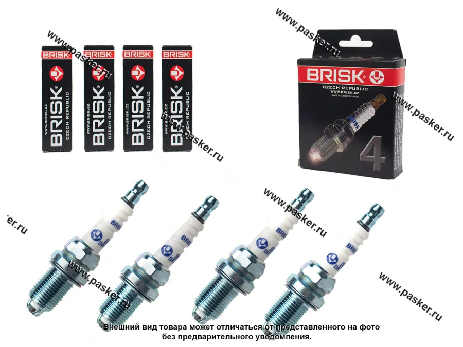 Свеча BRISK EXTRA DR15LDC-1 [упаковка 4 шт.]