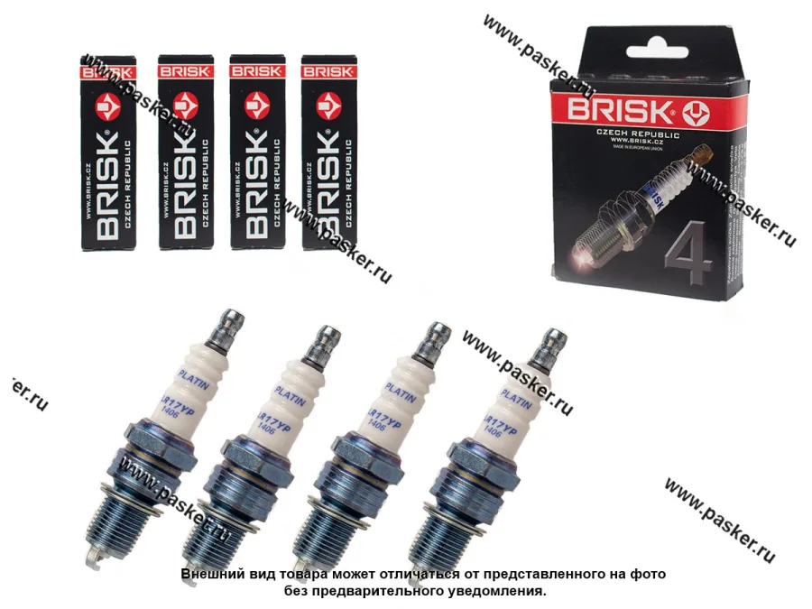 Свеча BRISK PLATINUM LR15YP-1 [упаковка 4 шт.]