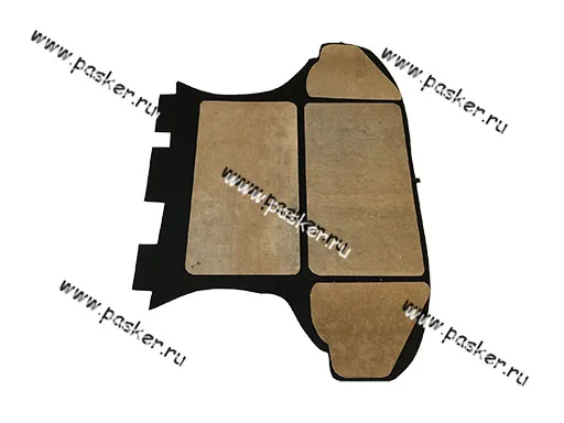 Коврик в багажник 2111, 2171 штатный в сборе 21710-5109054-00