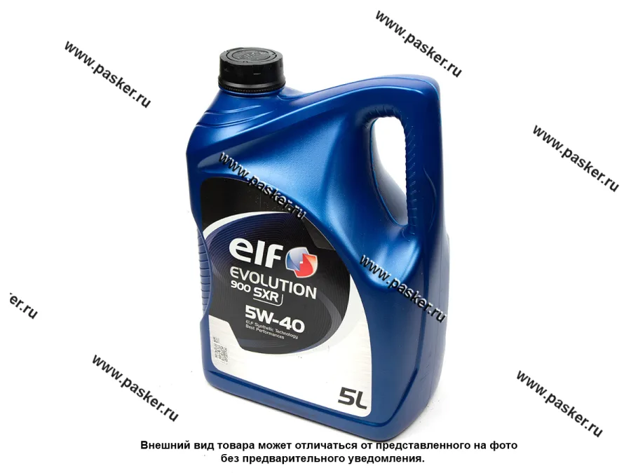 Масло ELF EVOLUTION 900 SXR 5W40 API SN/CF A3/B4 5л син 213913/221275