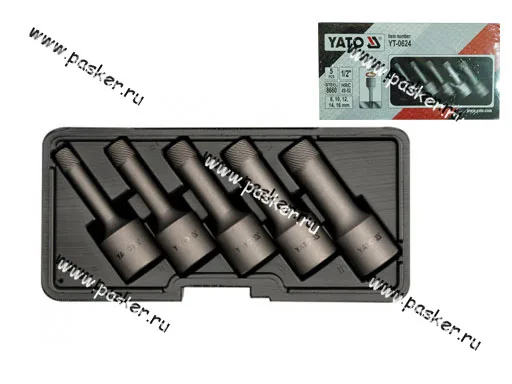 Шпильковерты  8-16мм 5шт YATO YT-0624 SALE