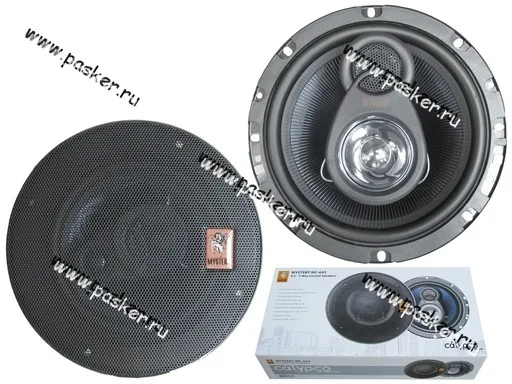 Колонки MYSTERY MC-643 170мм 3-полосные коаксиальные серия Calypso 180Вт