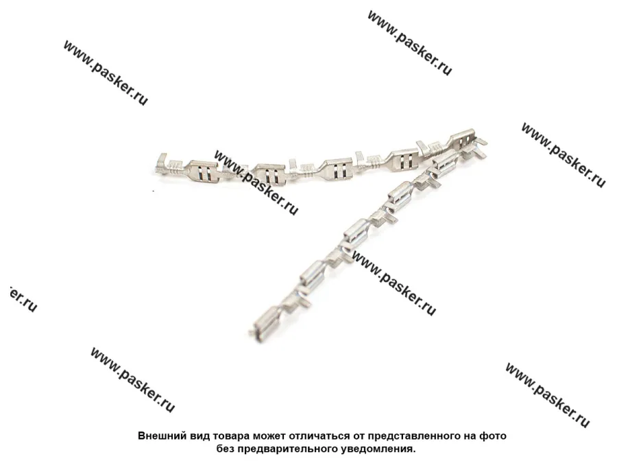 Клемма гнездовая 4,8мм мама луженая под провод от 0,50мм до 1,00мм