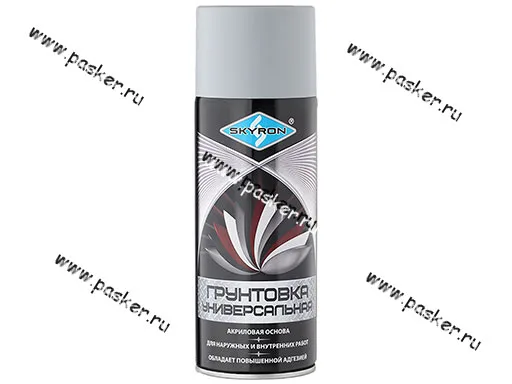 Грунтовка SKYRON SR-21003 520мл серая аэрозольная
