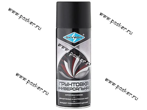 Грунтовка SKYRON SR-21002 520мл черная аэрозольная