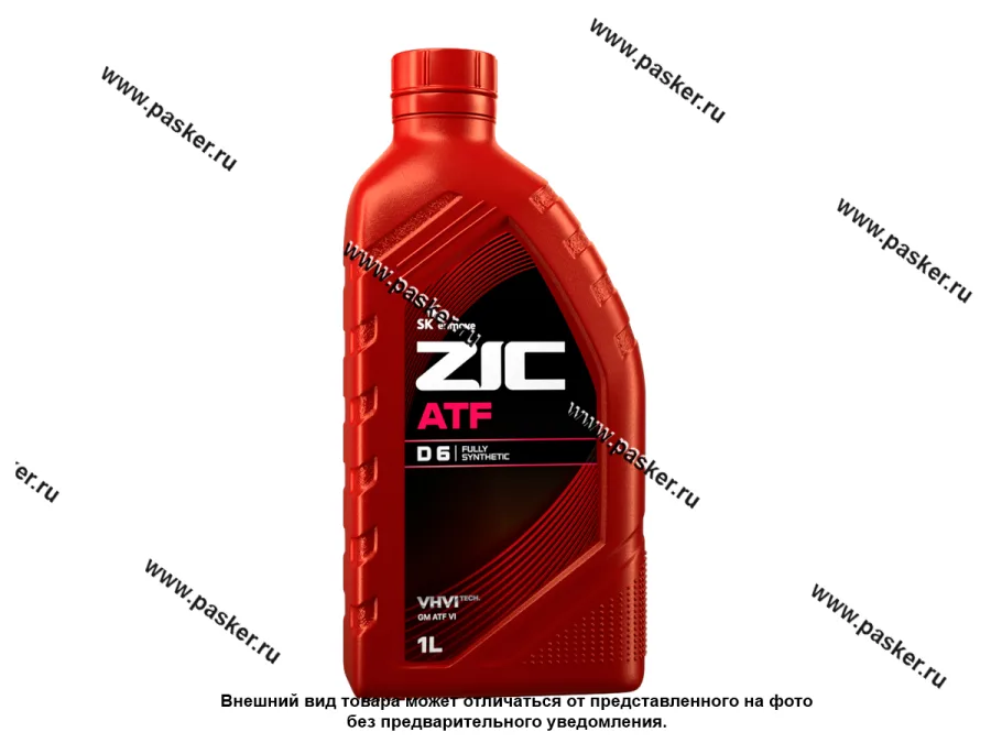 Масло ZIC ATF Dexron 6 1л син 132630