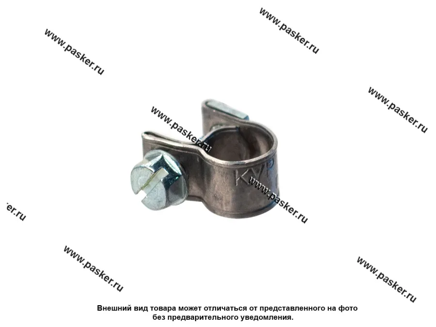 Хомут KVP Mini 10-12 W2 нержавейка [упаковка 20 шт.]