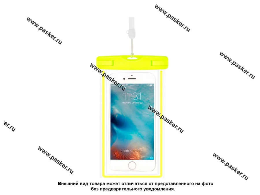 Чехол водонепроницаемый Devia Ranger Fluorescence Waterproof Bag - Green