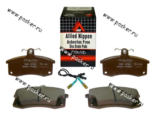 Колодки тормозные 2110-12 1118 2170 Priora 2190 Granta передние Allied Nipрon ADB2794